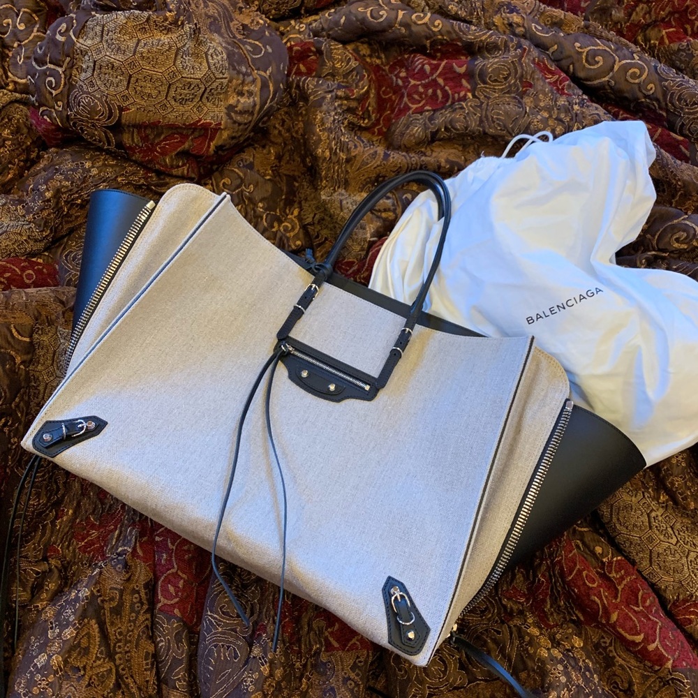 Balenciaga original canvas tote! Large